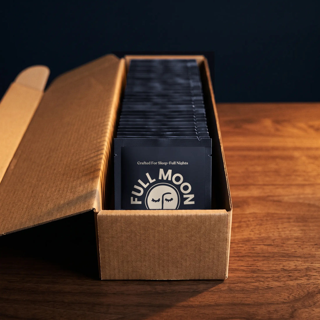 A box of Full Moon sachets